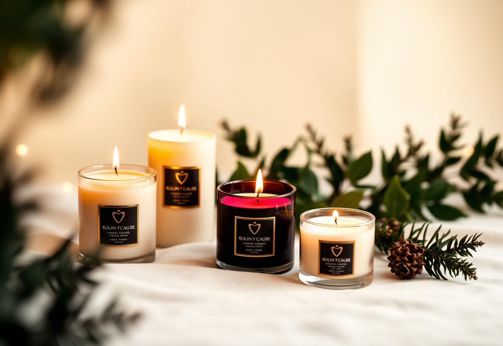 Luxury handpoured candles by Elixir Gloww